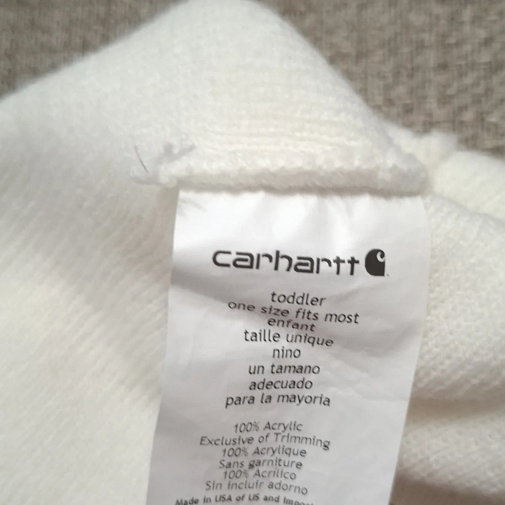 Carhartt Ivory Toddler Beanie One Size